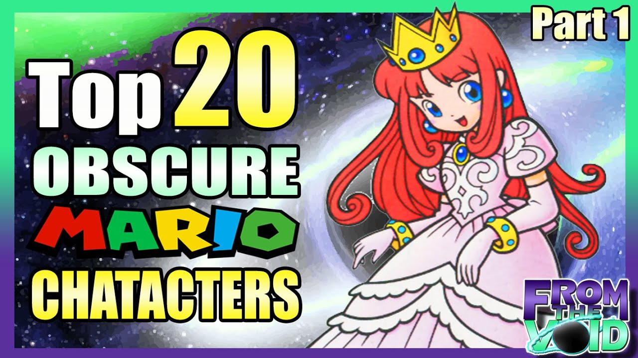 Top 20 Obscure or Forgotten Mario Characters (Part 1)