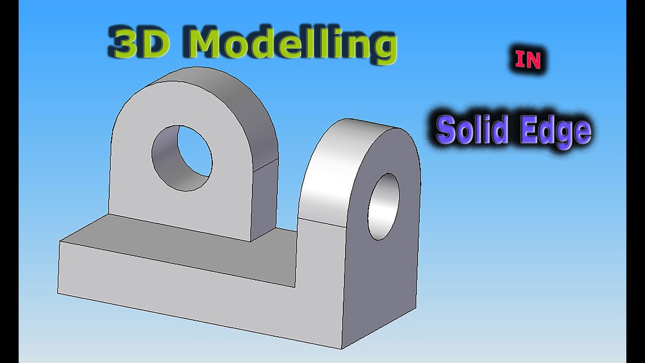 Solid Edge|tutorial-3| in Kannada |ಸಾಲಿಡ್ ಎಡ್ಜ್| ಕನ್ನಡದಲ್ಲಿ - ಸಂಚಿಕೆ-3