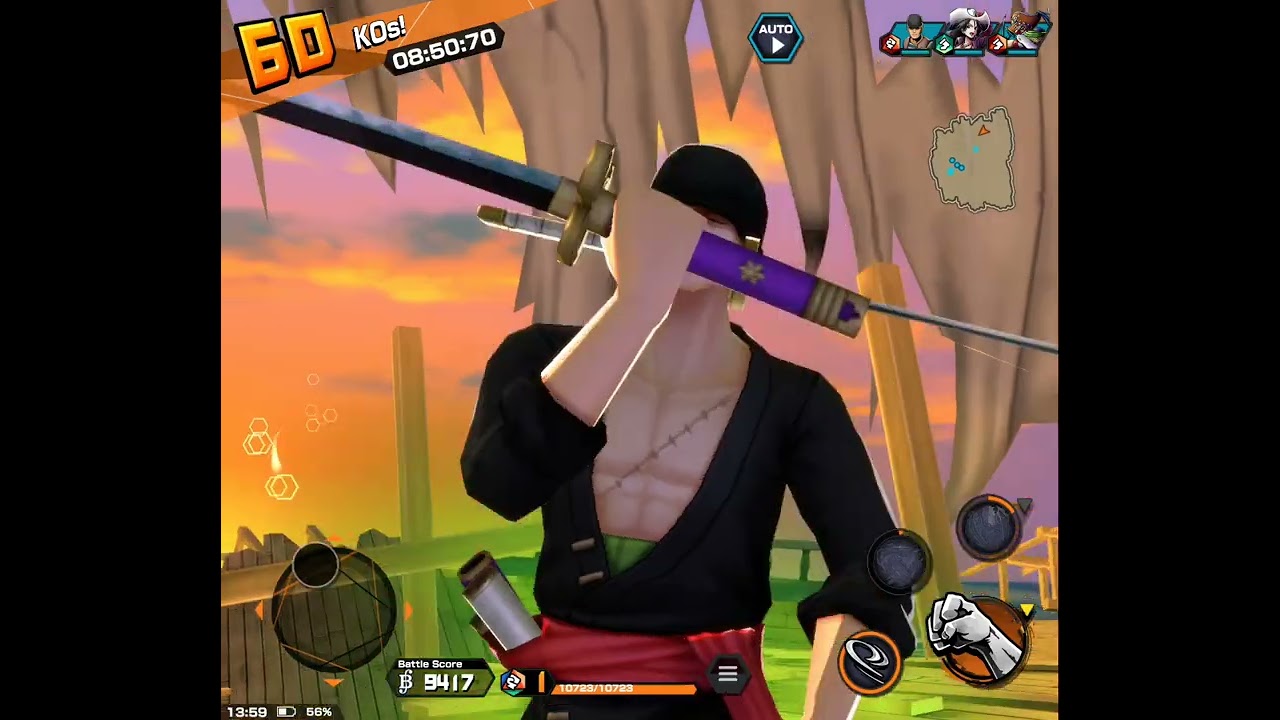 Ex zoro survival 100