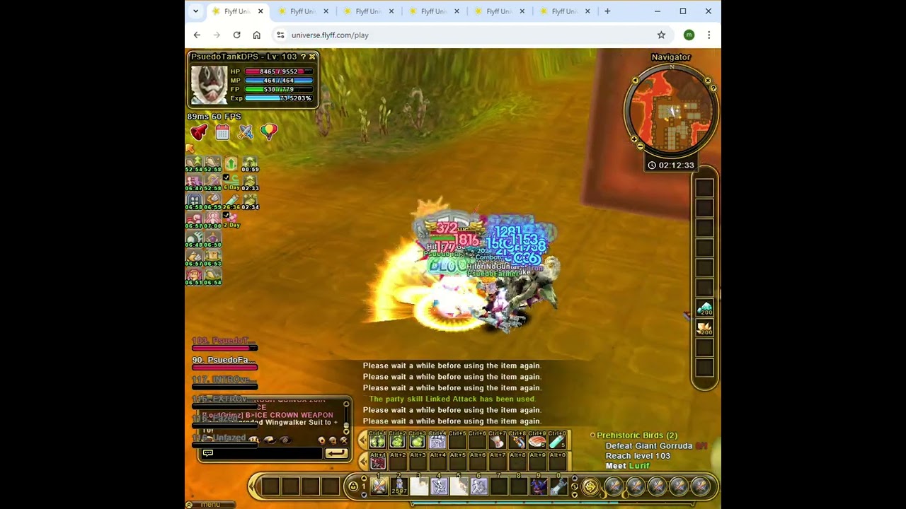 Flyff Universe   DEXtype AOE Blade
