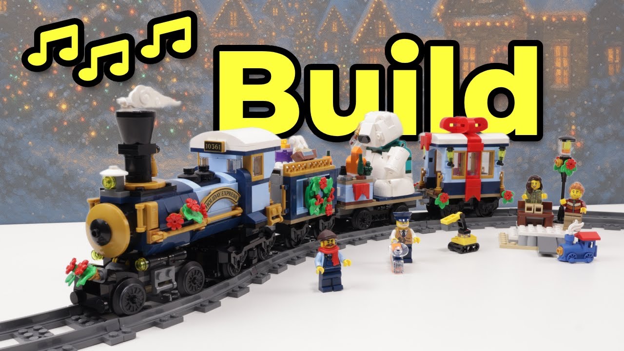 LEGO Holiday Express #10361 | Animated Speed Build!