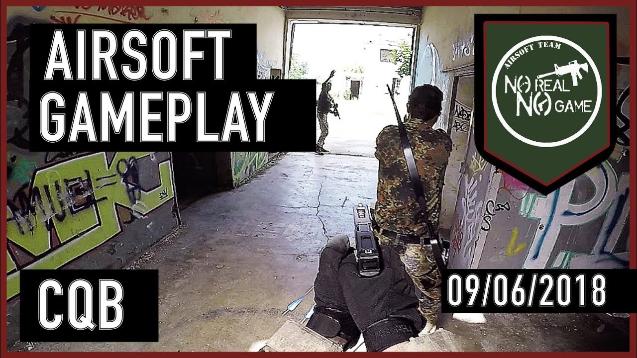 Airsoft Gameplay ▪ Après-midi estivale ▪ CQB