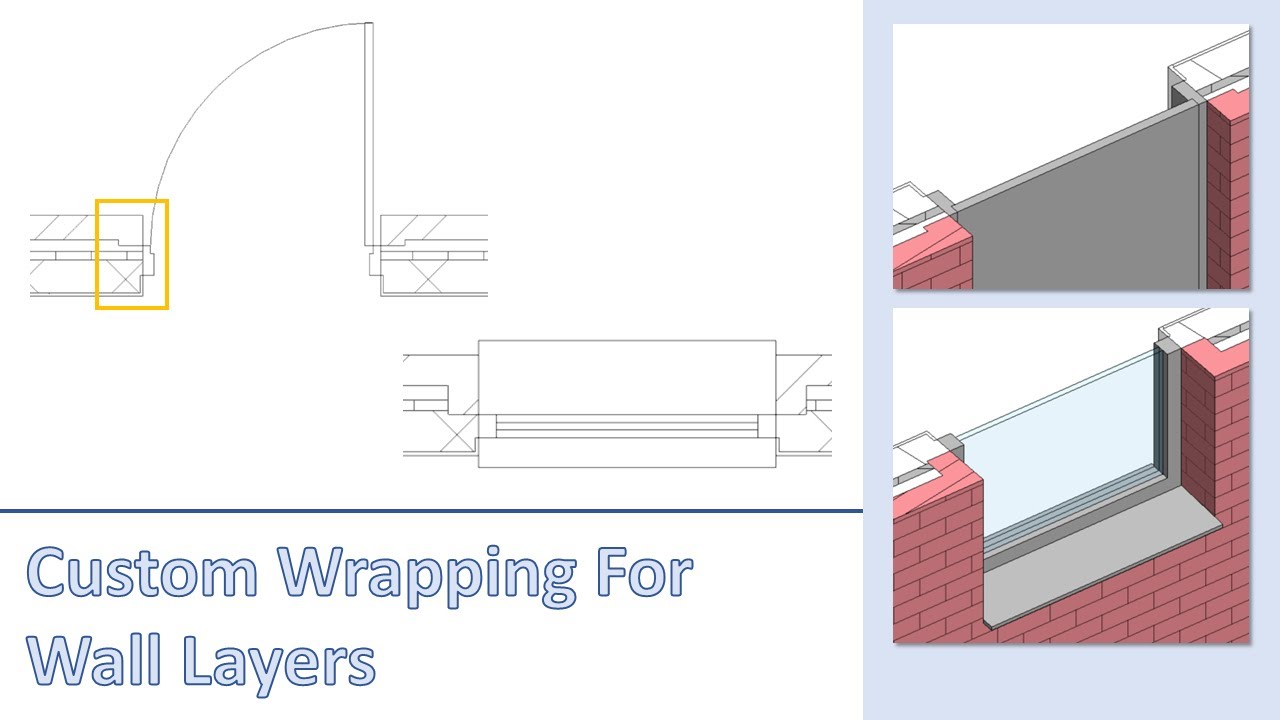 Custom Wall Wrapping In Revit