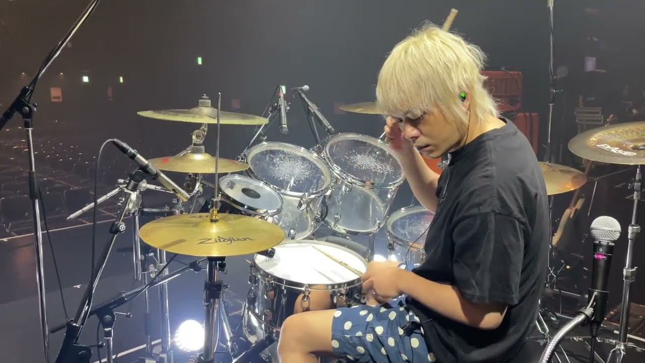 ピエール中野 (凛として時雨) Sound Check @ Zepp Nagoya.