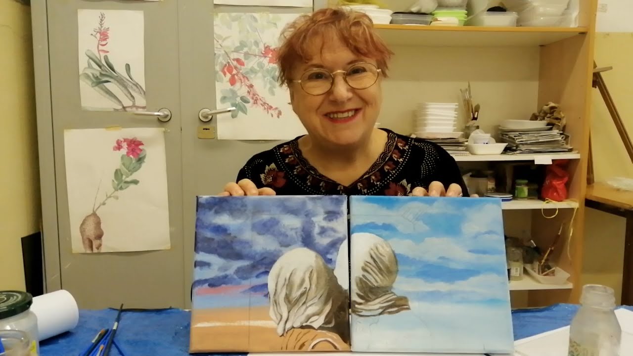 Pittura ad olio - il Drappeggio