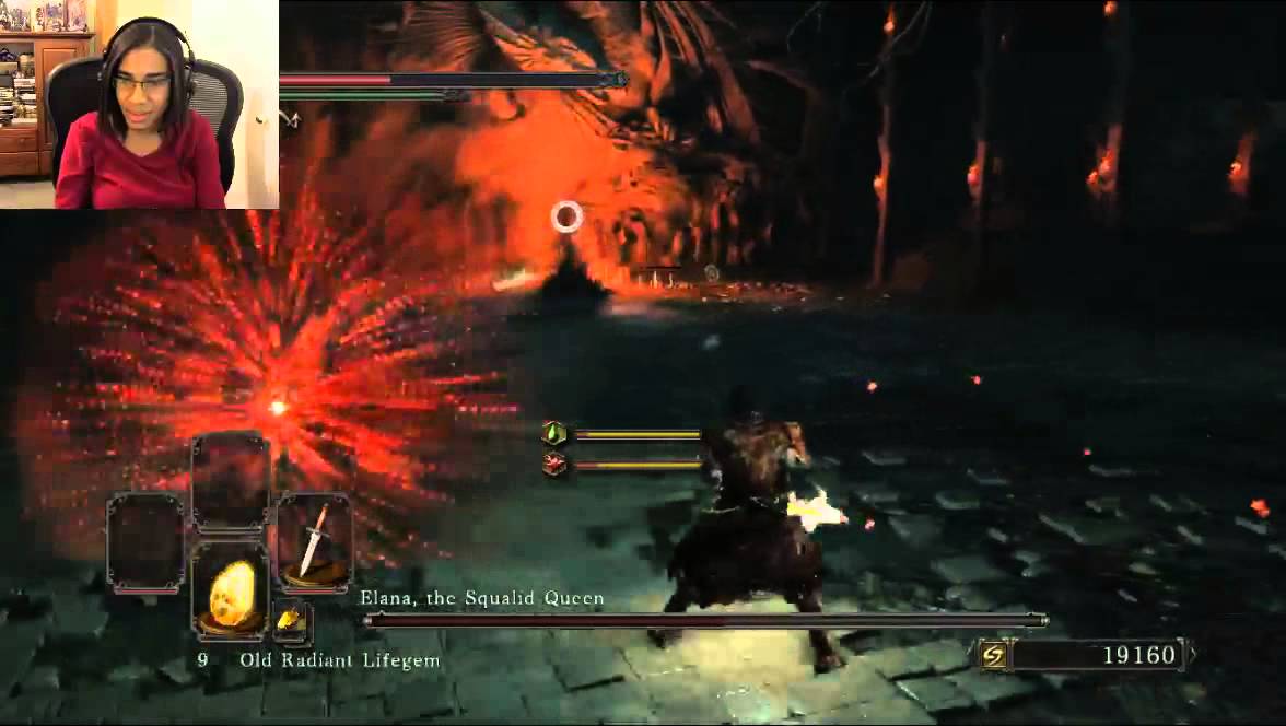 Dark Souls II: Elana solo with Dagger