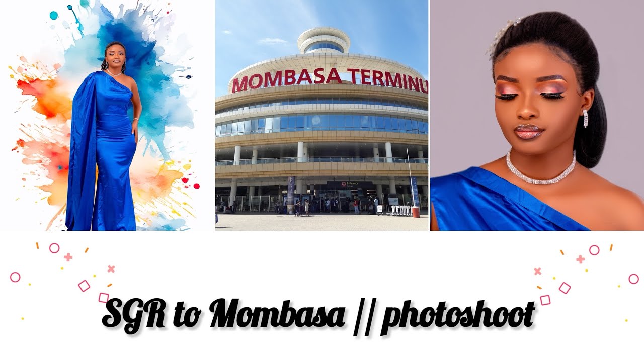 Taking the SGR from Nairobi to Mombasa // Photoshoot