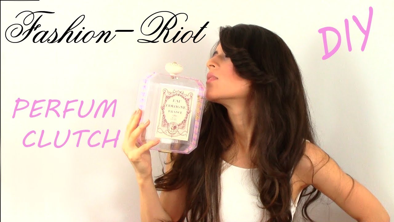 Haz un clutch en forma de perfume (Fashion-Riot Le Fragance)