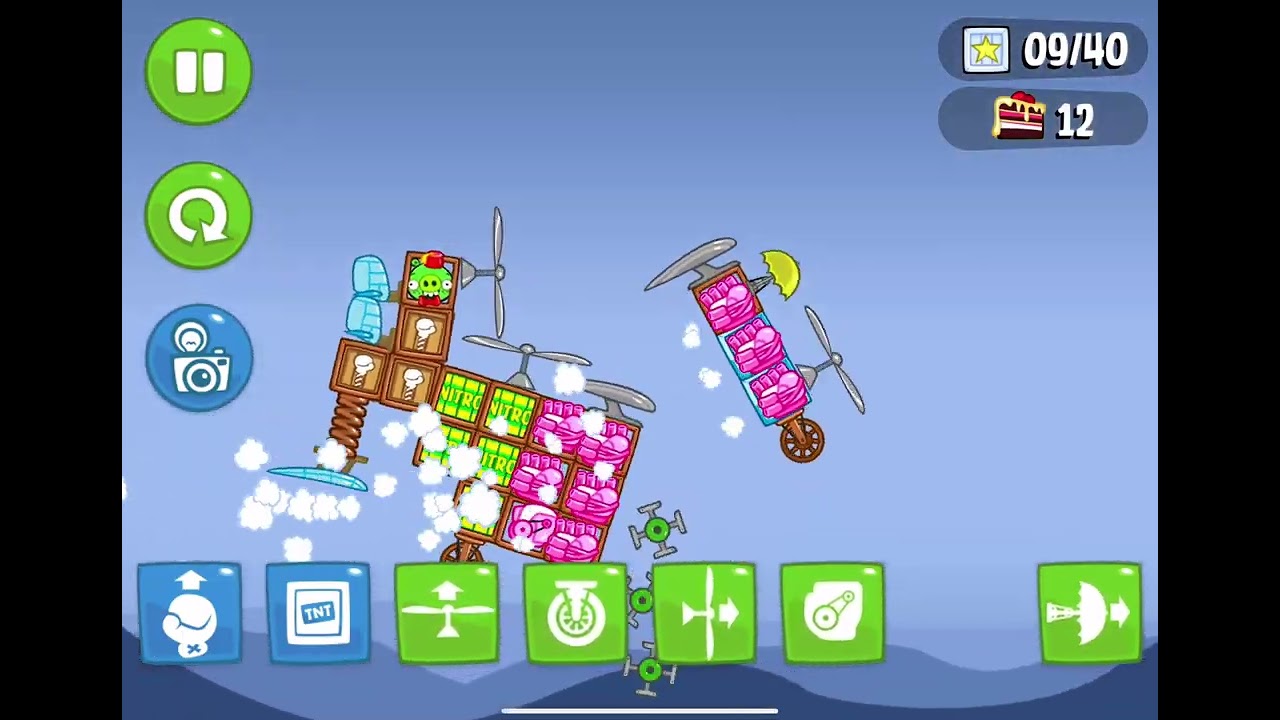 Bad piggies: disaster planes 11