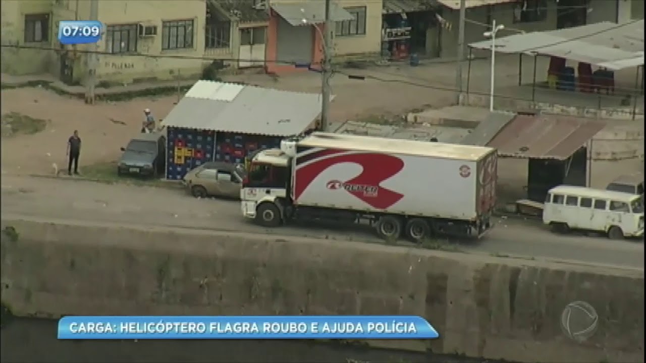 Helicóptero da Record TV flagra roubo e ajuda a polícia