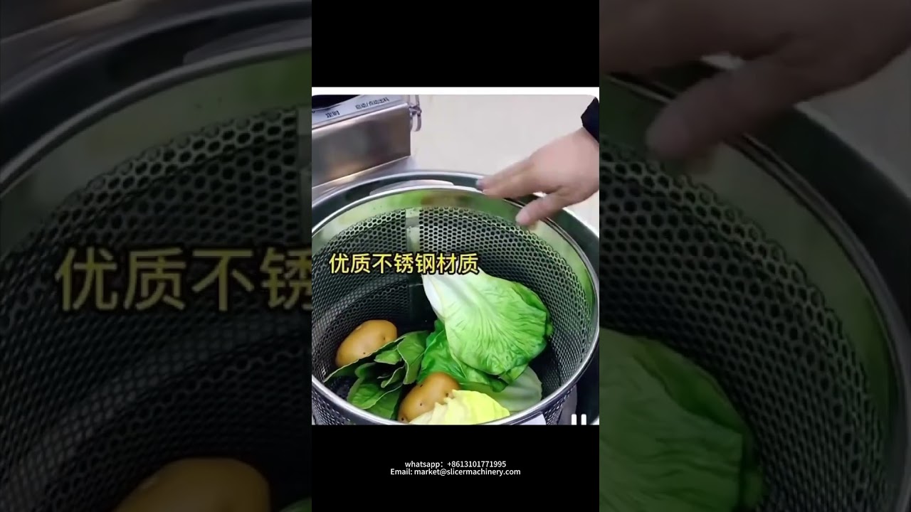 Vegetable spin dryer machine