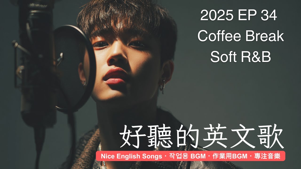 好聽到融化的英文歌 | 像 J-POP 一樣剛剛好 🎧 EP34 - R&B for 放鬆・休閒・陪伴・療癒 | #英語歌單 #療癒音樂 #FocusBGM