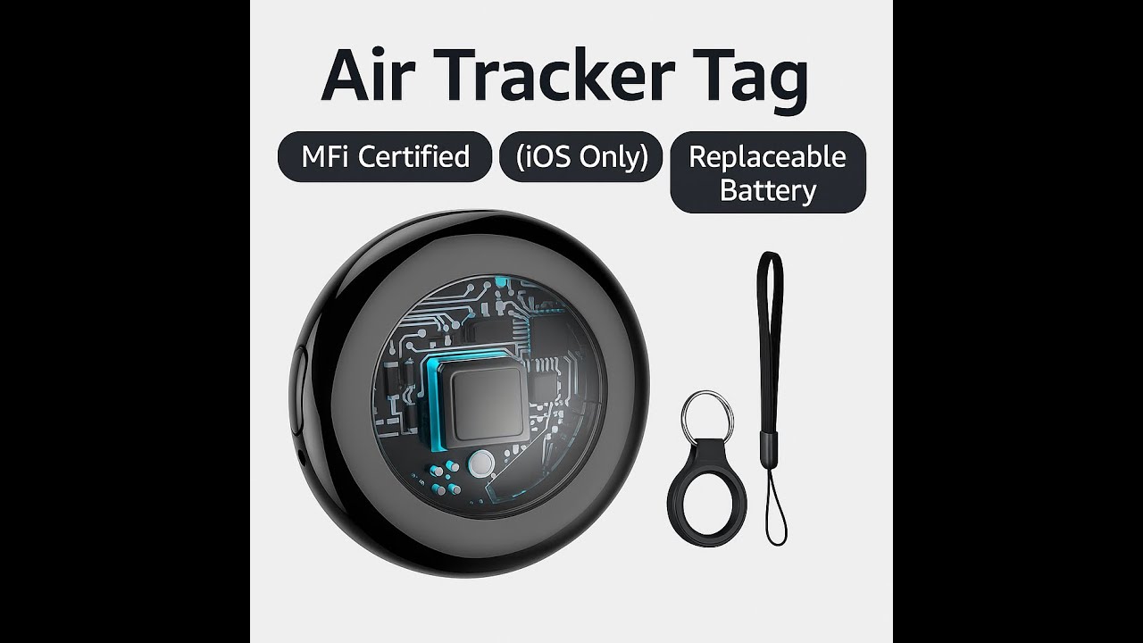 Tukio Air Tracker (MFi) Review — Find My Compatible Tag w/ Replaceable Battery & Lost Mode