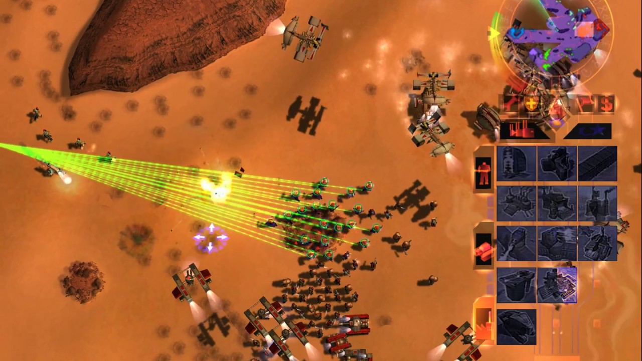 Emperor: Battle For Dune - Skirmish #2 VS 6 Hardest A.I. On Fishers Plain