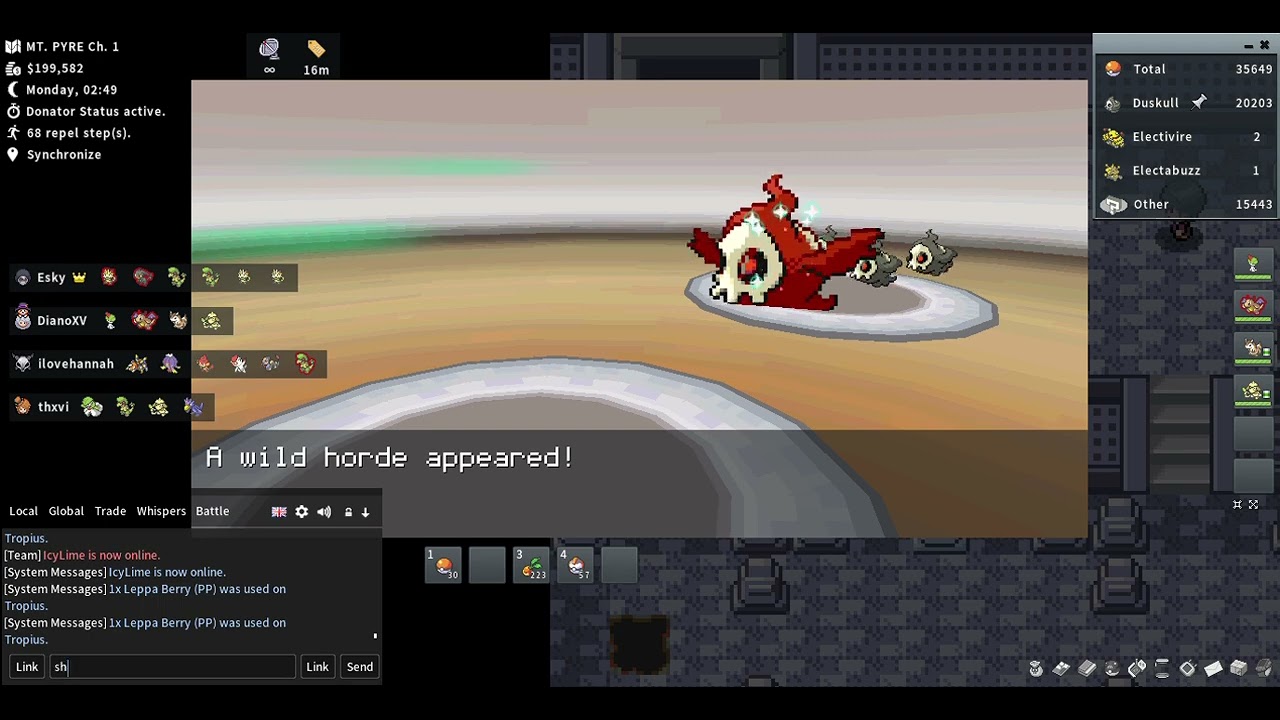 Shiny Duskull In PokeMMO ✨