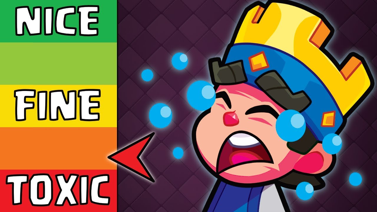 Рейтинг самых токсичных эмоций в Clash Royale!
