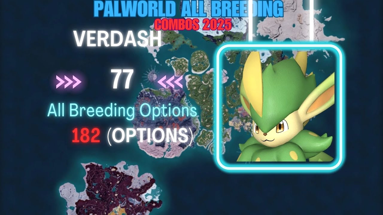 How to breed Verdash in 2025 #077 #palworld FEYBREAK
