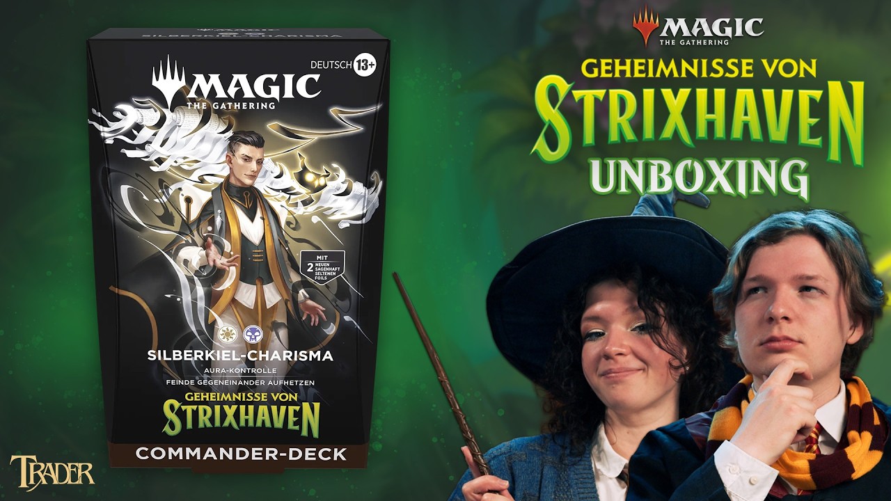 MTG Secrets of Strixhaven Commander Deck Opening deutsch #1 | Magic the Gathering Unboxing | Trader