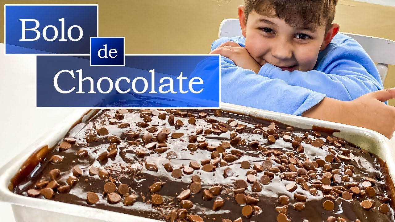 Bolo de Chocolate com Brigadeiro — Receita Perfeita para o Dia das Crianças