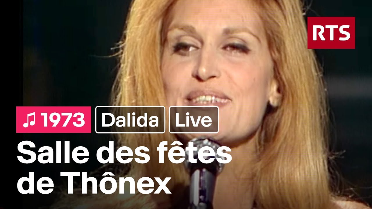 Dalida - Salle des fêtes de Thônex (Live 1973)