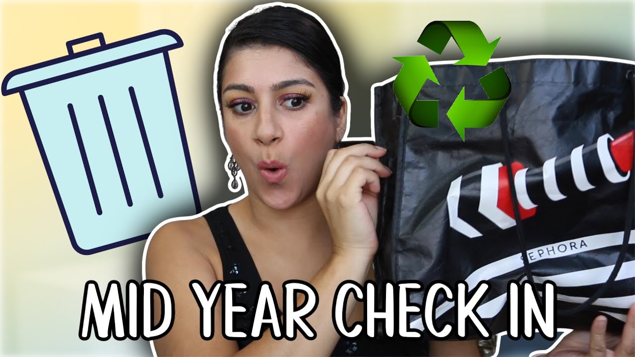 How Many Makeup Empties Do I Have So Far? | MID YEAR TRASH TALK