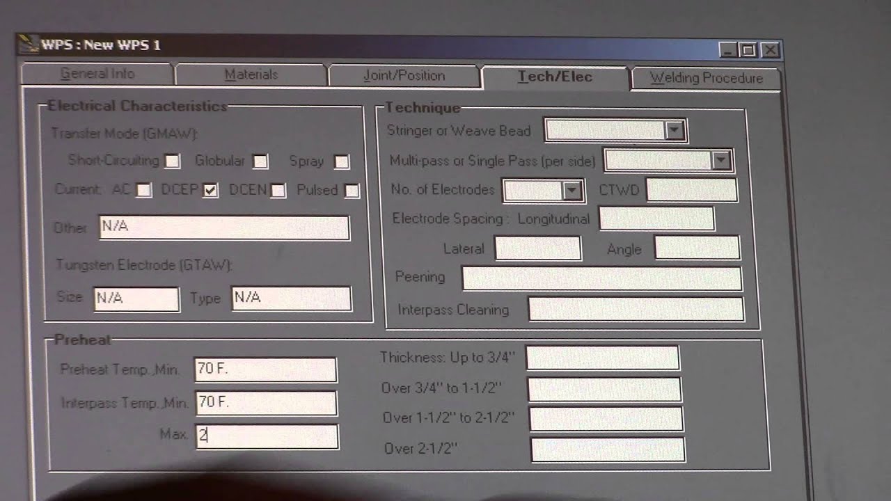 How to write a Welding Procedure Specification (WPS)