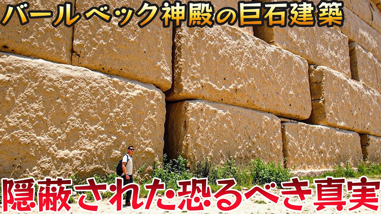 【衝撃】考古学者が公表を恐れた極秘報告！バールベックの設計図に刻まれた