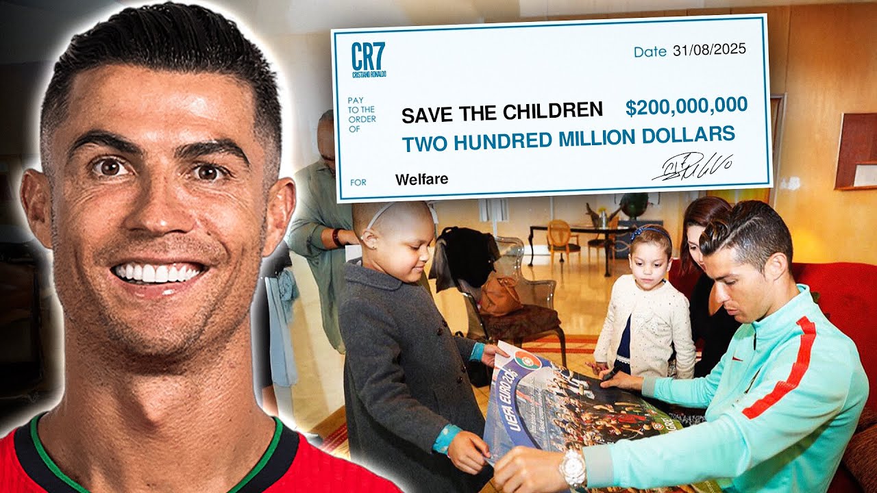 The SILENT HERO: Inside RONALDO&rsquo;S SECRET World of CHARITY [You Won&rsquo;t Believe What He Does]