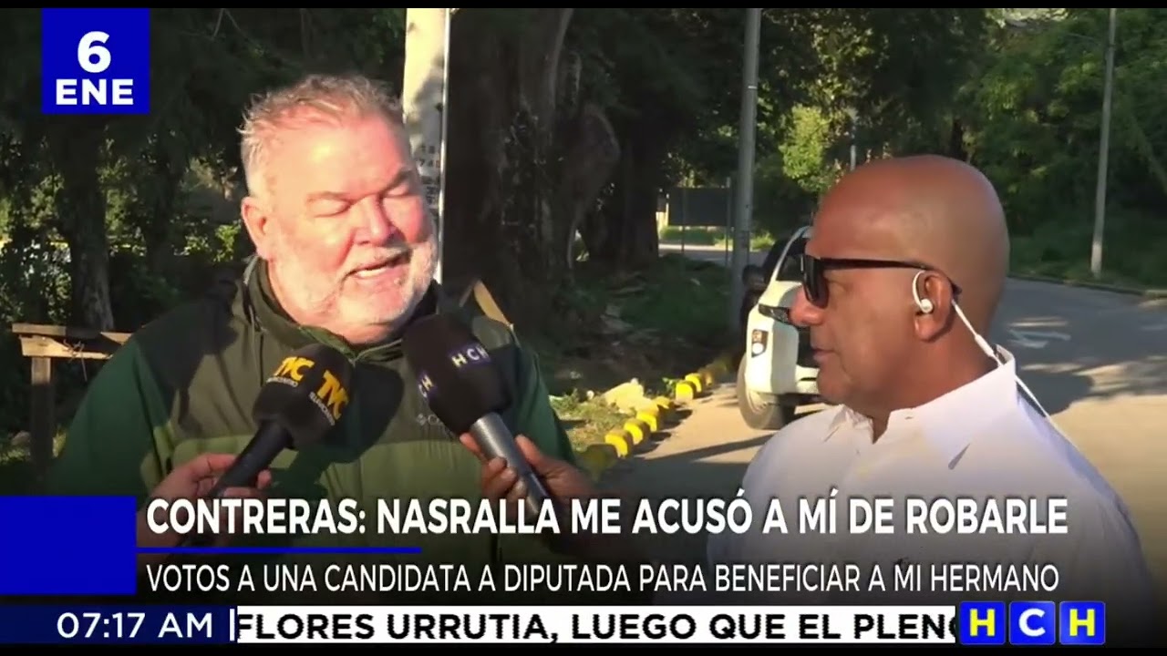 Contreras dispuesto a cederle la presidencia del PLH a Nasralla: 