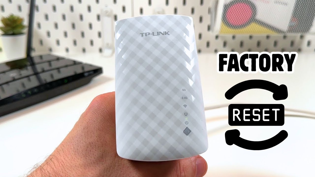 How to Factory Reset TP-Link RE200 WiFi Extender