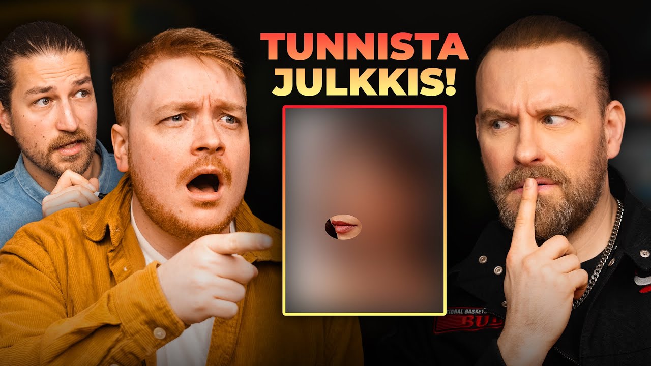 Tunnista julkkis! ft. Sampo Marjomaa