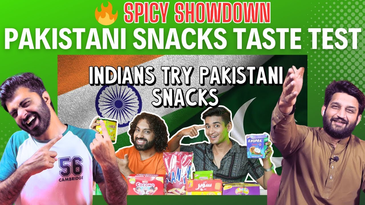 🔥 Spicy Showdown: Indians Taste Test Pakistani Snacks for the First Time! 🇮🇳🇵🇰 | Ok Tested
