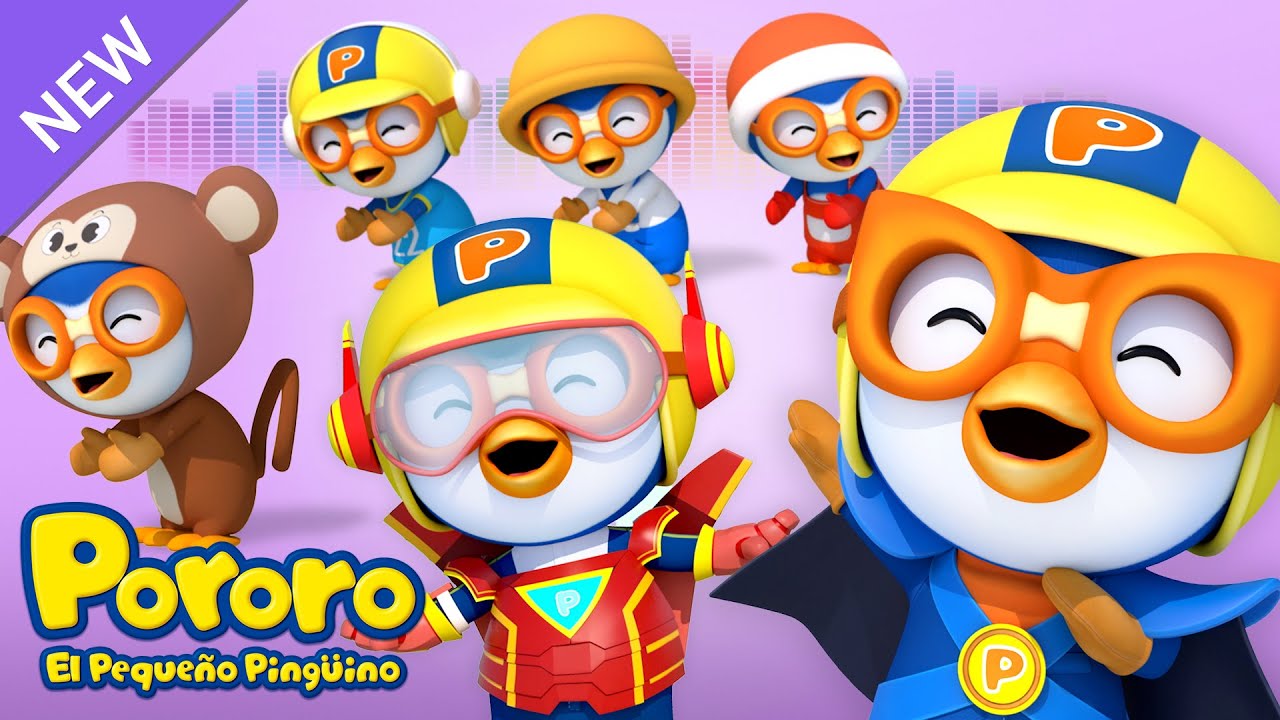 BANANA CHA CHA (ver. Pororo) | Póroro Cha Cha | ¡Canta y baila junto con la canción Banana de Pororo
