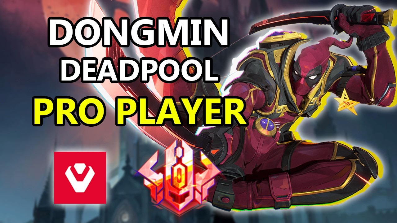 Sentinels Pro Player Deadpool POV Dongmin - Marvel Rivals POV