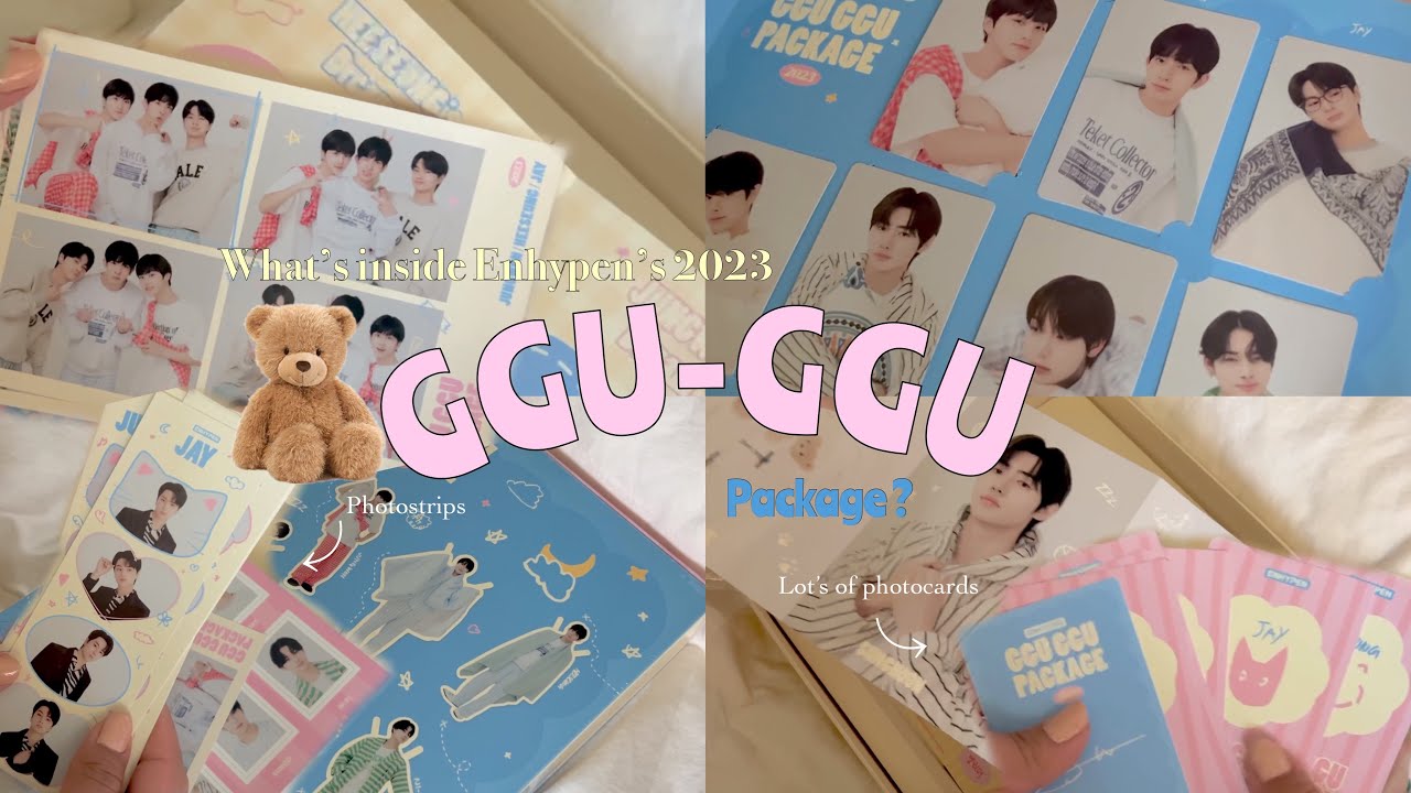 What&rsquo;s inside Enhypen&rsquo;s 2023 GGU-GGU package￼?