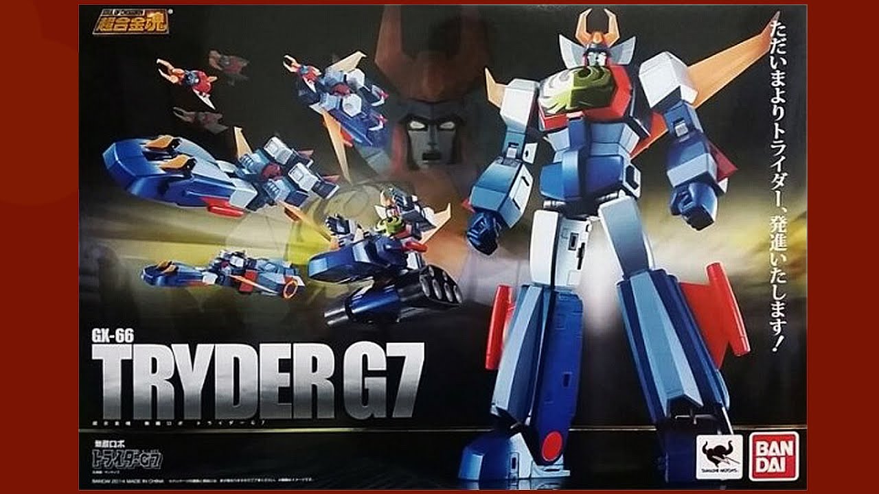 Unboxing : Bandai SOC GX 66 TRYDER G7 Soul of Chogokin ASMR