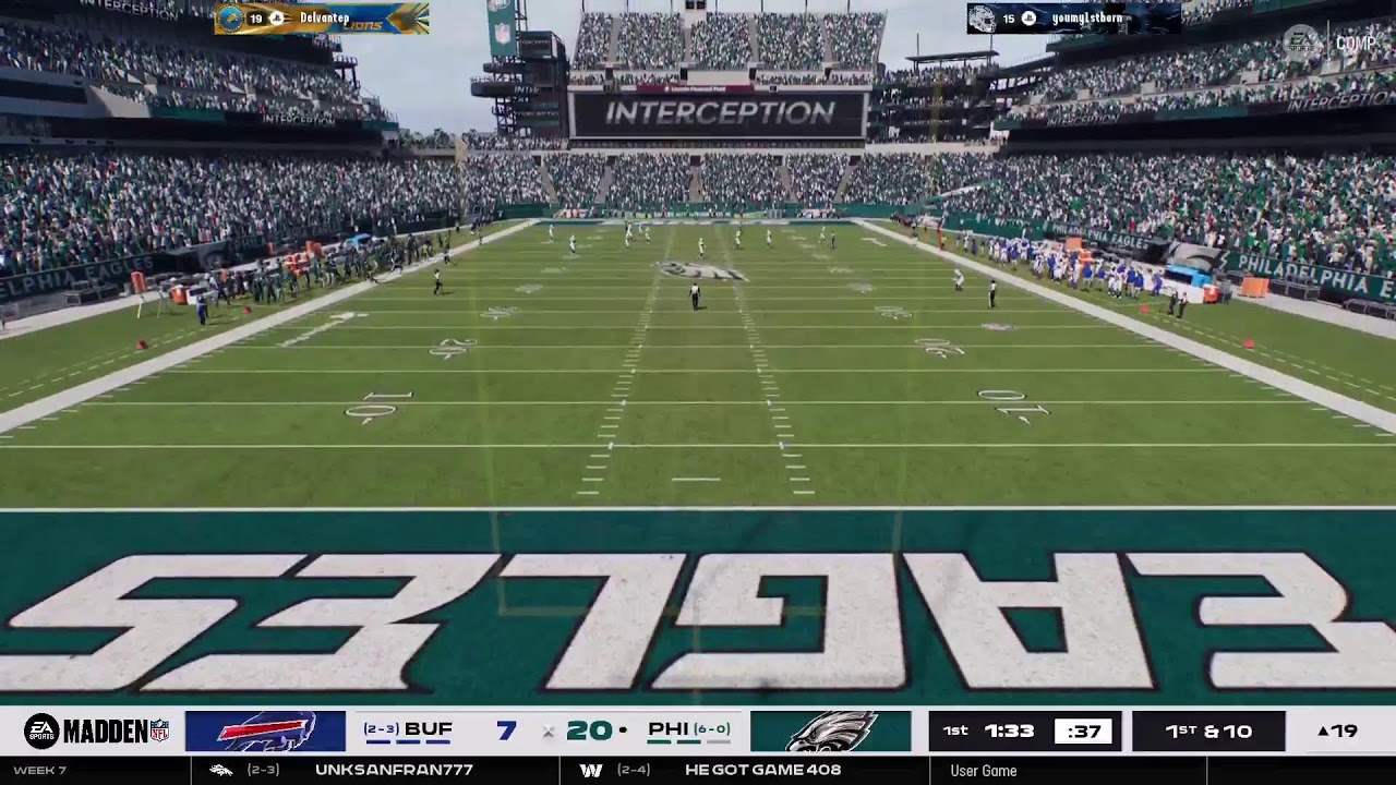 Eagles vs Bills