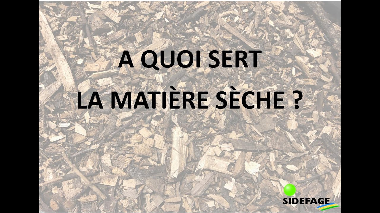 Compostage partagé [3/4] | La matière sèche | SIDEFAGE