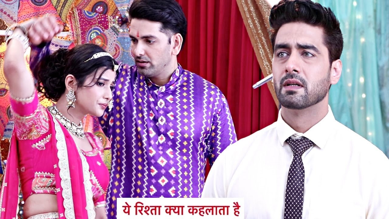 Yeh Rishta Kya Kehlata Hai Today Episode - Armaan JEALOUS Of Abhira Putting Anshuman Hands On Her!