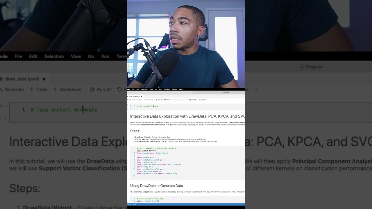 How to QUICKLY Draw Data With Python! #DrawData #python  #datavisualization