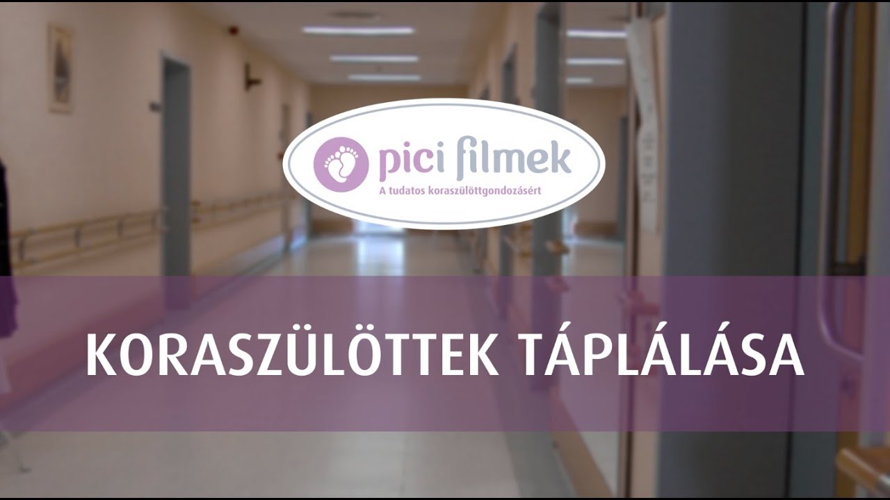 Koraszülöttek táplálása