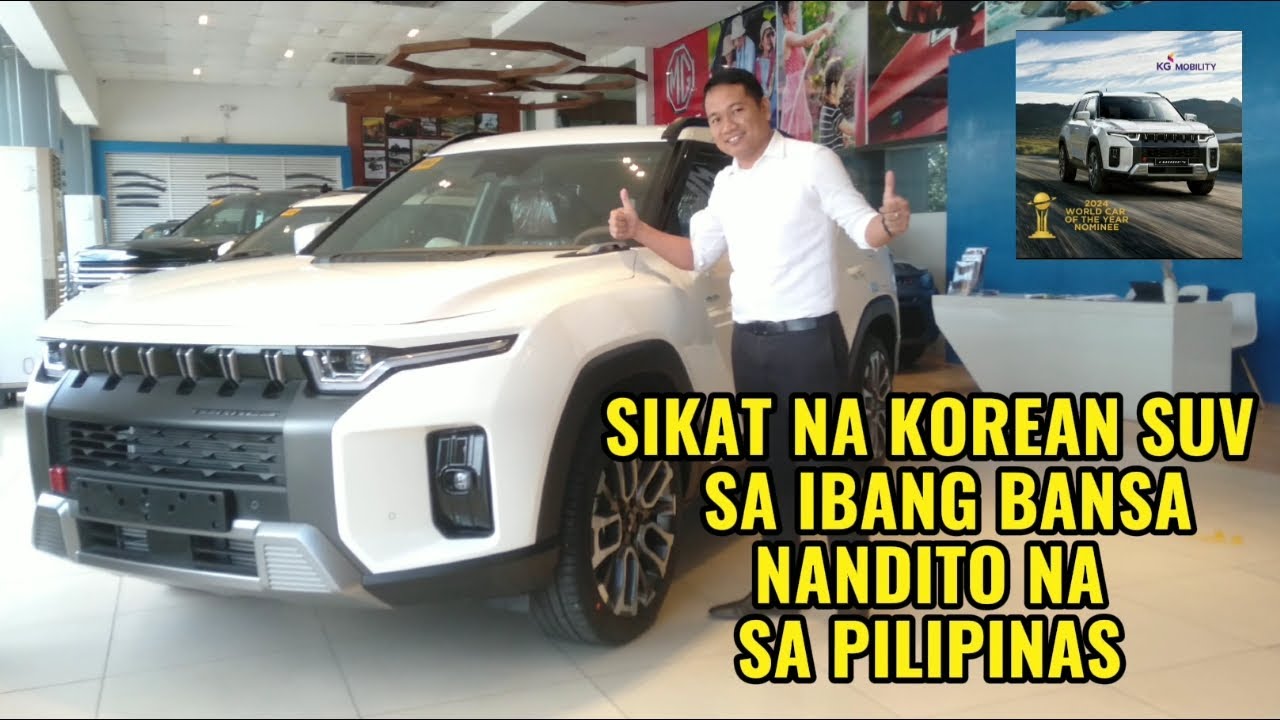 KG TORRES 4WD, Korean SUV available in Philippine Market Now