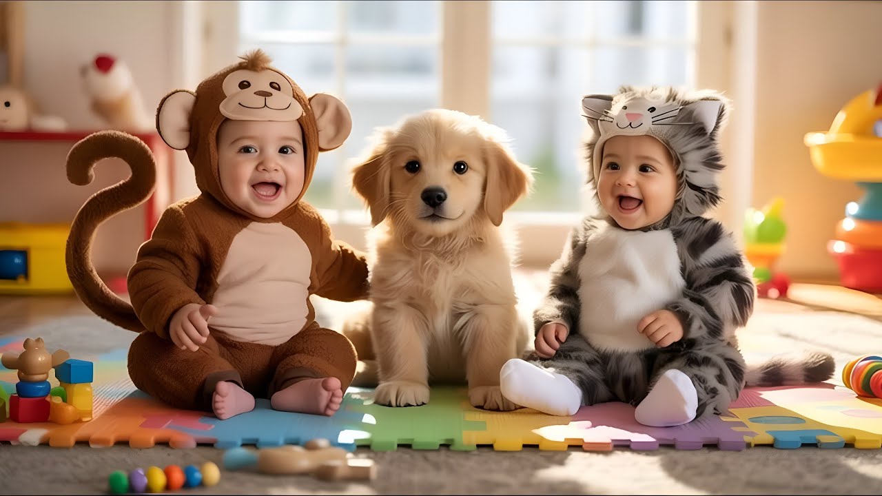 Dudi Dudi Dam Dam Dance | Funny Kids Videos | Kids & Babies Rhymes