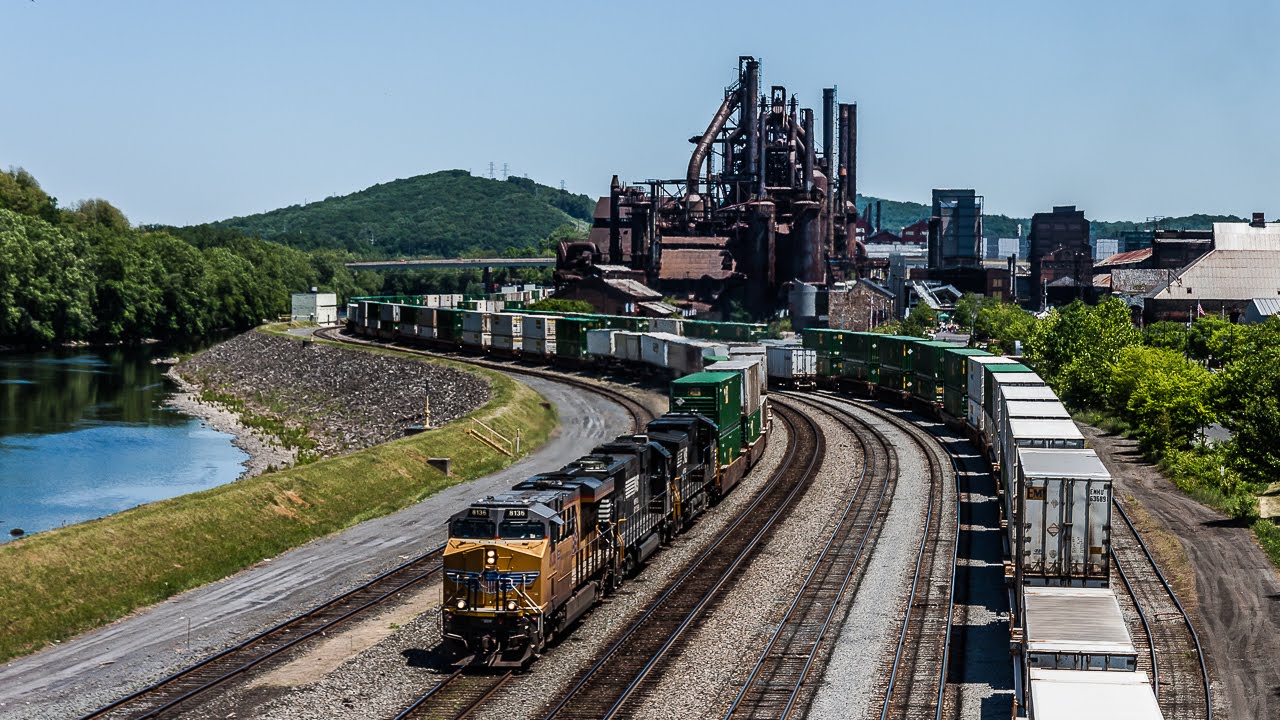 HD: Lehigh Valley Action along NS's Lehigh & Reading Lines - 05-23-15