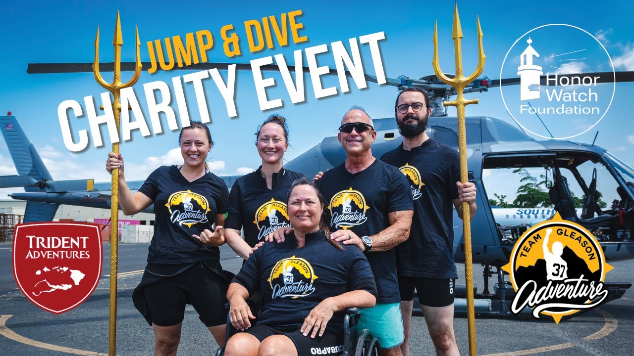 Epic Helicopter Jump and Dive off Oahu