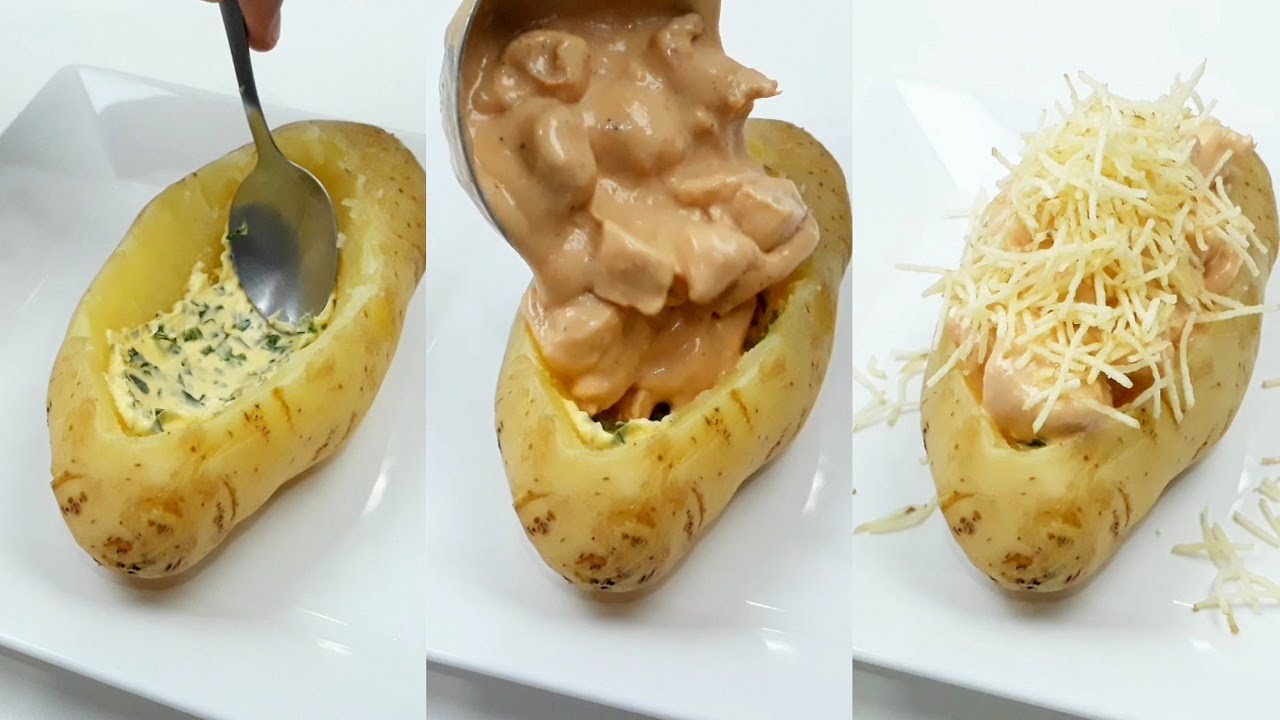 Como Fazer BATATA RECHEADA COM STROGONOFF DE FRANGO | RECEITAS DECOR