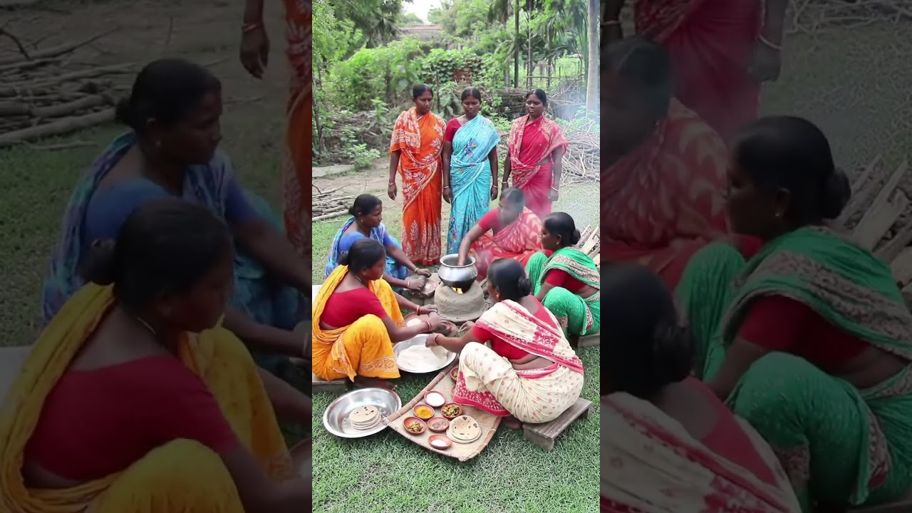 Heartwarming Village Life | 10 Indian Women Cook Traditional Food Together #villagelife