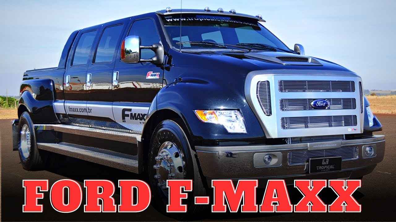 FORD F-MAXX À VENDA - A PICAPE COM CHASSI DE CAMINHÃO