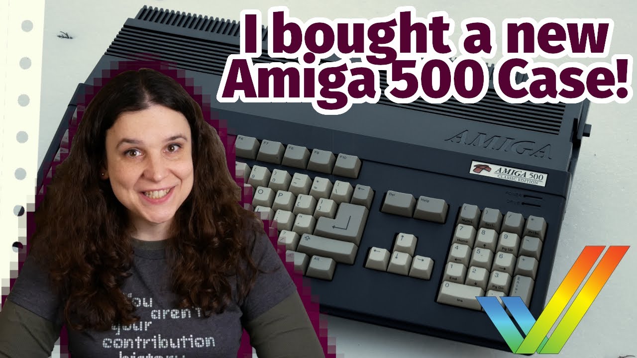 Vintage Amiga 500 - brand new case from A1200.net!