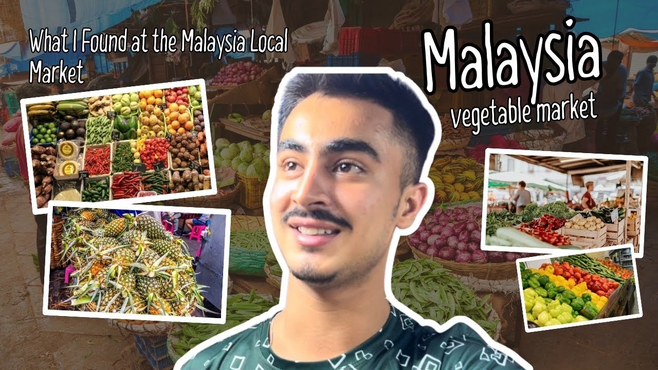 Amazing Vegetable Market Tour in Chow Kit Malaysia 🌽🥬